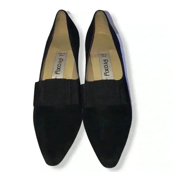 Proxy Suede Bow Heels NWOT Size 9N - Picture 2 of 6